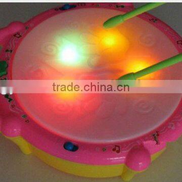 China ICTI certified factory new products LED Flashing Children toy drum