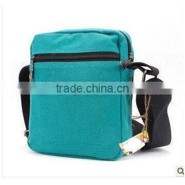 9inch Men's Canvas Messenger Handbag Shoulder Crossbody Side Bag photo-3