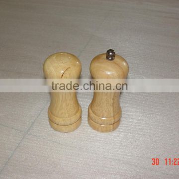 wooden pepper mill