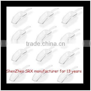 Clear Acrylic Plastic Kitchen Scoops,custom Wedding Candy Dessert Buffet Scoops,custom Plastic Ice Scoops Manufacturer photo-2