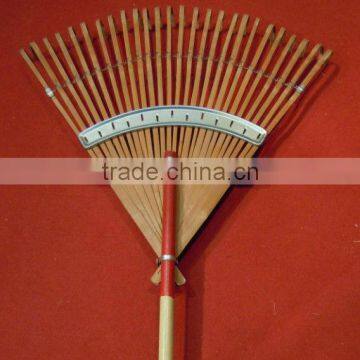 Bamboo grass rake