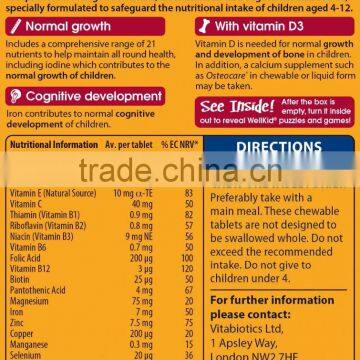 Vitabiotics Well Kid Chewable Smart Mulivitamins, Pack of 30 photo-3