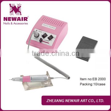 Electric friendly nail art filing machine for nail manicures