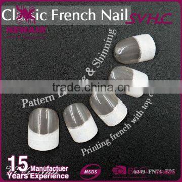 Full Cover Printing False Nail Tips Decorated Artificial Fake photo-3