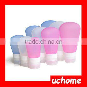 UCHOME New Products Top Quality Cosmetics Sub-Bottling Different Sized Silicone Travel Bottles