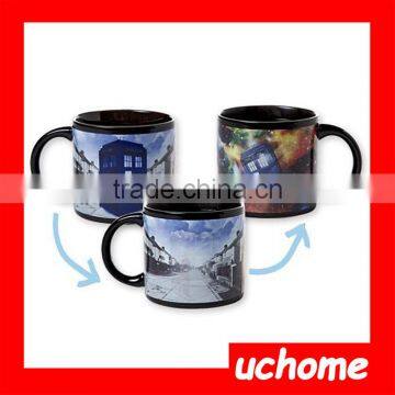 UCHOME Sublimation Photo Color Changing Mug Ceramic Sublimation Magic Mug photo-5