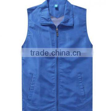 Double-Deck Womens Mens Vest Logo Printing Custom Yellow photo-6