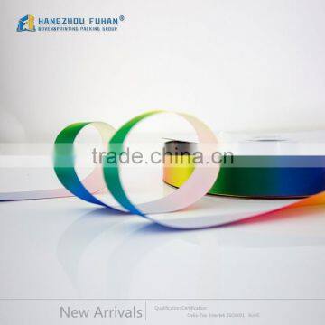 Manufacturers Selling High Quality Custom Printed Rainbow Ribbon photo-5