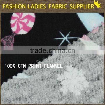 New Fashion Wholesale Printed 100% Cotton Flannel Fabric for Many Colors photo-5