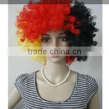 2014 new desig Poland Football Wig for Fan Supporters