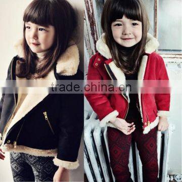 2016 High Quality Children Garment Kids Wholesale Winter Clothes Long Coats For Girls