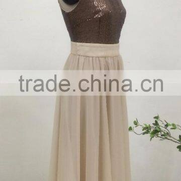 Latest Machine Made Sequin Ladies Fashion Party Dress photo-2