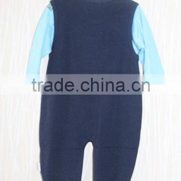 Autumn Children Long-sleeved Conjoined Shirt Suits photo-3