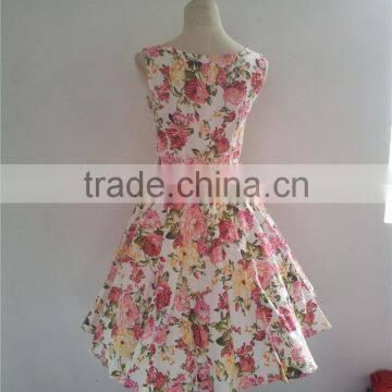 Walson Vintage Style Print Floral Dress Design for Wedding Party Swing Dress Rockabilly Plus Size Dresses Dresses for Women photo-4