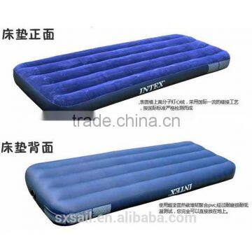 INTEX Blue Flocking Air Bed Trumpet photo-5
