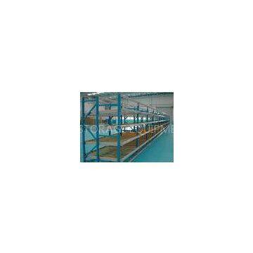 Durable customized Carton flow rack , aluminum alloy roller storage racking system