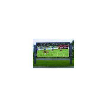 IP65 Building Wall Mounted p16 outdoor led display screen panel Gathered Driver IC