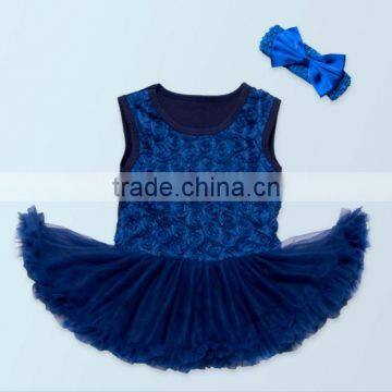 2017 Hot Sell Baby Cotton Princess Skirt Body Clothing Baby Full Moon Birthday Dress photo-6
