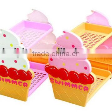 Multifunctional plastic rack Ice-cream style plastic rack