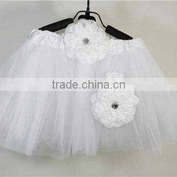 wholesale cute girls white ballet tutu skirt