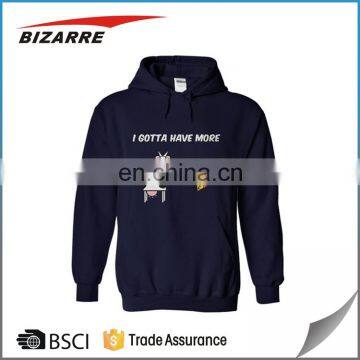 2018 Zip up Wholesale Plain Blank High Quality Men Hoodies photo-6