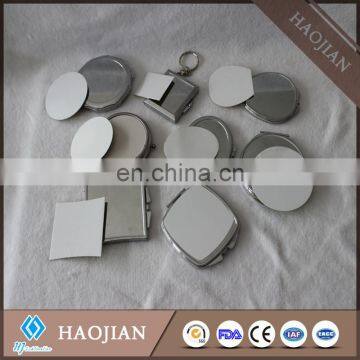 Blank Sublimation Metal Pocket Mirror Makeup Double Sided Mirror photo-4