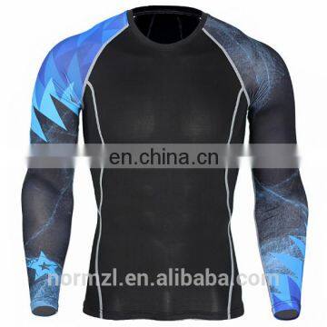 Long sleeve custom comfortable compression wear for men