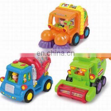 Mini Animal Cartoon Friction Car Toys For Baby Mini Plastic Car