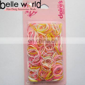 Wholesale Cheap Promotional Colorful Rubber Elastic Hair Band