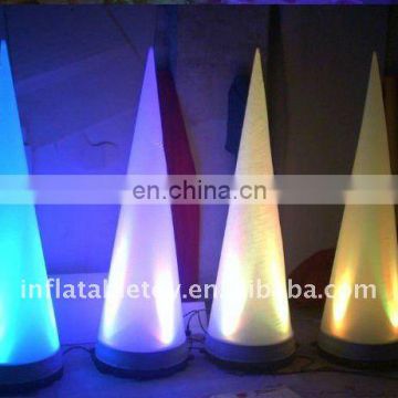 lighting inflatable cone party decoration