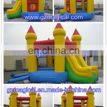 small simple funny inflatable jumper combo slide/ jumper combo inflatable