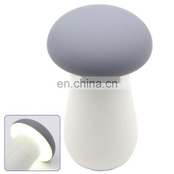 High Quality Cute Small Mushroom 8000mAh External Battery LED Night Light Power Bank for USB Port Mobile Phones and Tablets