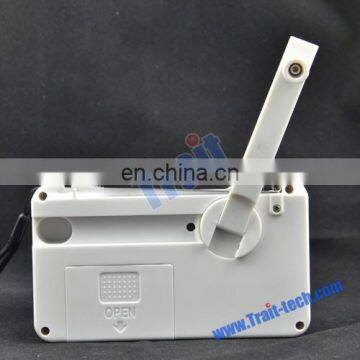 RD-369 Fashion Design Portable Mini Weather Solar Radio With LED Flashlight photo-5