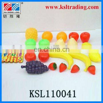 simulation plastic fruit toys for kids