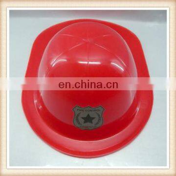 children plastic fireman hat toy helmet