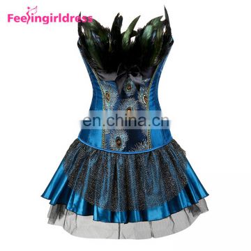 Latest Design Slimming Steel Boned Women Sexy Overbust Steampunk Bondage Corset