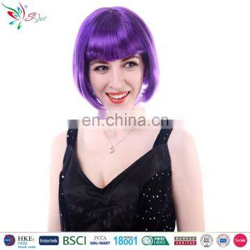 Wholesale Fashion Style Synthetic Wigs Short Bob Wig for Party photo-3