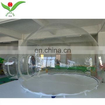 Full view outdoor event transparent room inflatable bubble tent