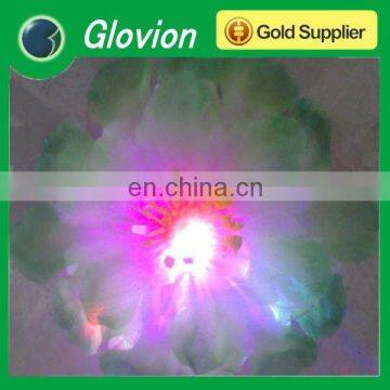 Glovion LED flower brooch make fabric flower brooch