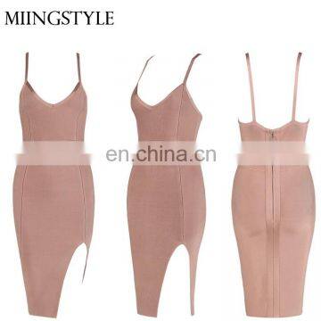 Latest New Sexy Ladies Summer Bodycon Prom Dress , Designer One Piece Cocktail Evening Party Dresses for Woman photo-3