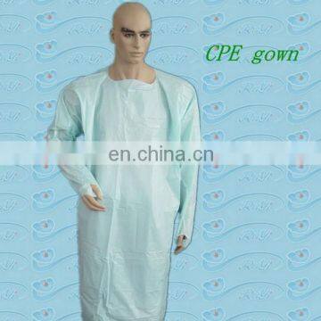 Cheap PP Isolation gown ; CPE gown ;Hospital gown ; Surgical gown