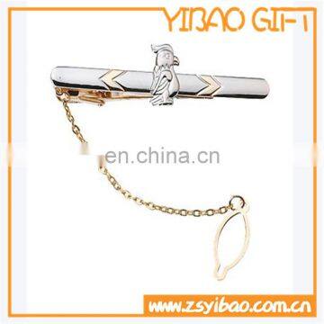 Elegant cuff link with chain/metal tie clip fashion mens tie bars