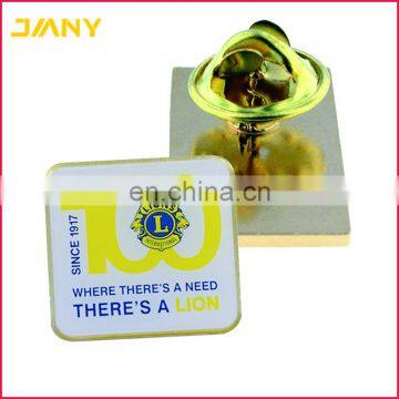 Customized China Manufacturers Metal Lions Club Lapel Pin