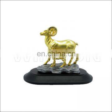 Metal sheep souvenir as table decoration