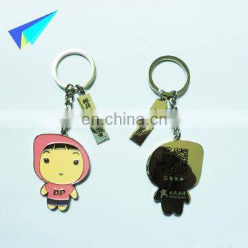 Cartoon keychain custom metal keychain hot selling keychain