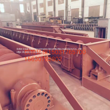 Shaftless screw conveyor food conveyor