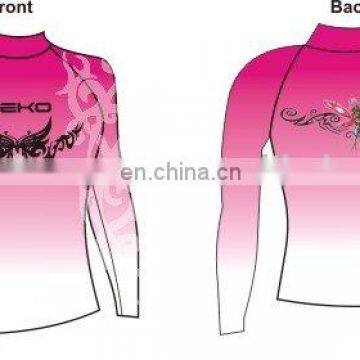 Women's Dye Sublimation Compression Shirt