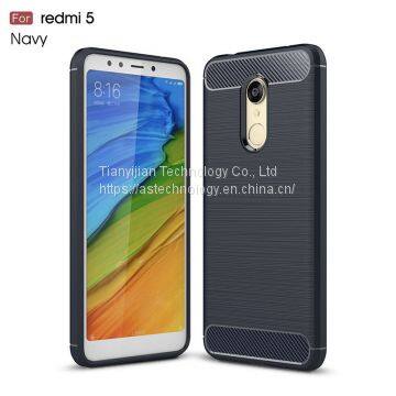 Hybrid Carbon Fiber Phone Cover Case For Xiaomi Redmi 5 Plus 5A 4A Note4X 32G photo-4