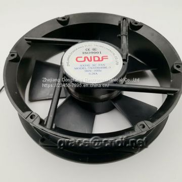 CNDF  2018 Enokay round Ball 22060 220x220x60mm ac axial cooling fan with 5 blades TA22060HBL-2