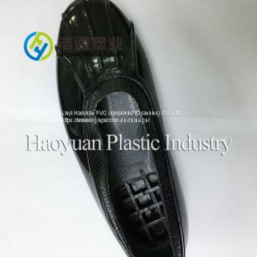 Black Soft PVC granules/Wear resistant PVC particles for shoe